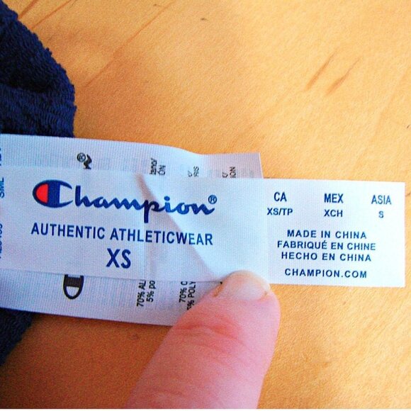 Champion Sweatshirt Chevron Racerback Sports Bra - Picture 5 of 12